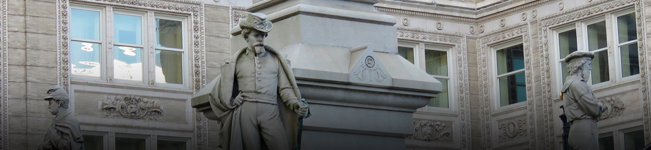 Soldiers and Sailors Monument, Penn Square, Downtown Lancaster, Pennsylvania